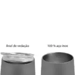 Copo Térmico c/ Tampa 340ml Personalizado | Personalizado com Logo | Personizi