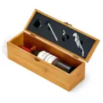 Estojo em Bambu com Acessórios 5 Pçs 37x12cm Personalizado | Personalizado com Logo | Personizi