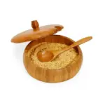 Farinheira em Bambu Barcelona 0,4L 2 Pçs Personalizado | Personalizado com Logo | Personizi