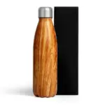 Garrafa com Tampa em Aço Inox 750ml Personalizada | Personalizado com Logo | Personizi