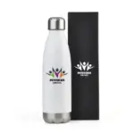 Garrafa com Tampa em Aço Inox 750ml Personalizada | Personalizado com Logo | Personizi