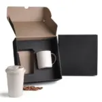 Kit com Copo e Caneca em Fibra de Bambu Personalizada | Personalizado com Logo | Personizi