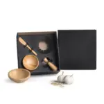 Kit Cumbuca e Amassador de Temperos 4 Pçs 12x12cm Personalizado | Personalizado com Logo | Personizi