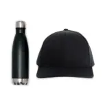 Kit Garrafa e Boné 2 Pçs Personalizada | Personalizado com Logo | Personizi
