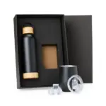 Kit Garrafa e Copo Térmico 2 Pçs Personalizada | Personalizado com Logo | Personizi