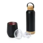 Kit Garrafa e Copo Térmico 2 Pçs Personalizada | Personalizado com Logo | Personizi