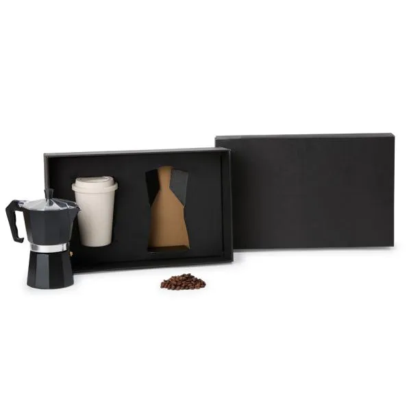 Kit para Café 2 Pçs 19x16cm Personalizado Única | Personalizado com Logo | Personizi