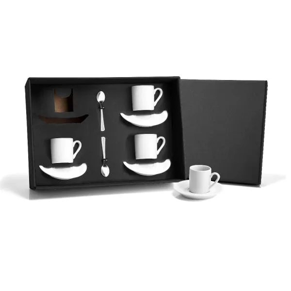 Kit para Cafézinho 12 Pçs Personalizado Única | Personalizado com Logo | Personizi