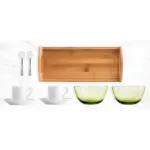 Kit para Cafezinho 9 Pçs 32x15cm Personalizado | Personalizado com Logo | Personizi