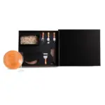 Kit Queijo e 6 Pçs Não Acompanha Garrafa Personalizada | Personalizado com Logo | Personizi