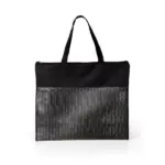Sacola de Mão em Nylon 600 e Tela Sanet 34x29cm Personalizada | Personalizado com Logo | Personizi