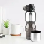 Squeeze Revestido em Aço Inox 750ml Personalizada | Personalizado com Logo | Personizi